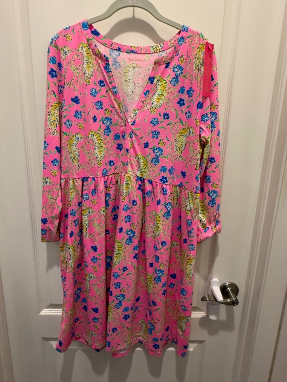 Lilly Pulitzer NWT Long-Sleeved Loran Midi Dress XL